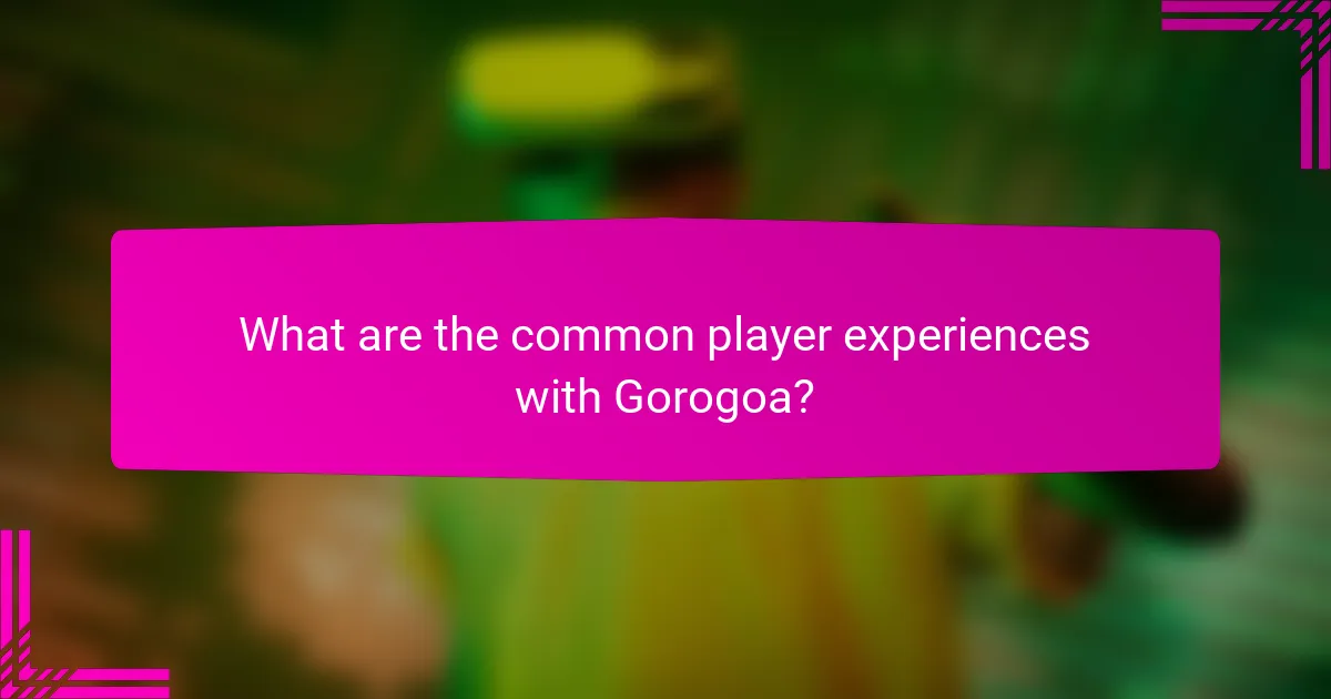 What are the common player experiences with Gorogoa?